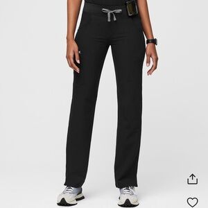 Figs Black Kade Cargo Scrub Pants